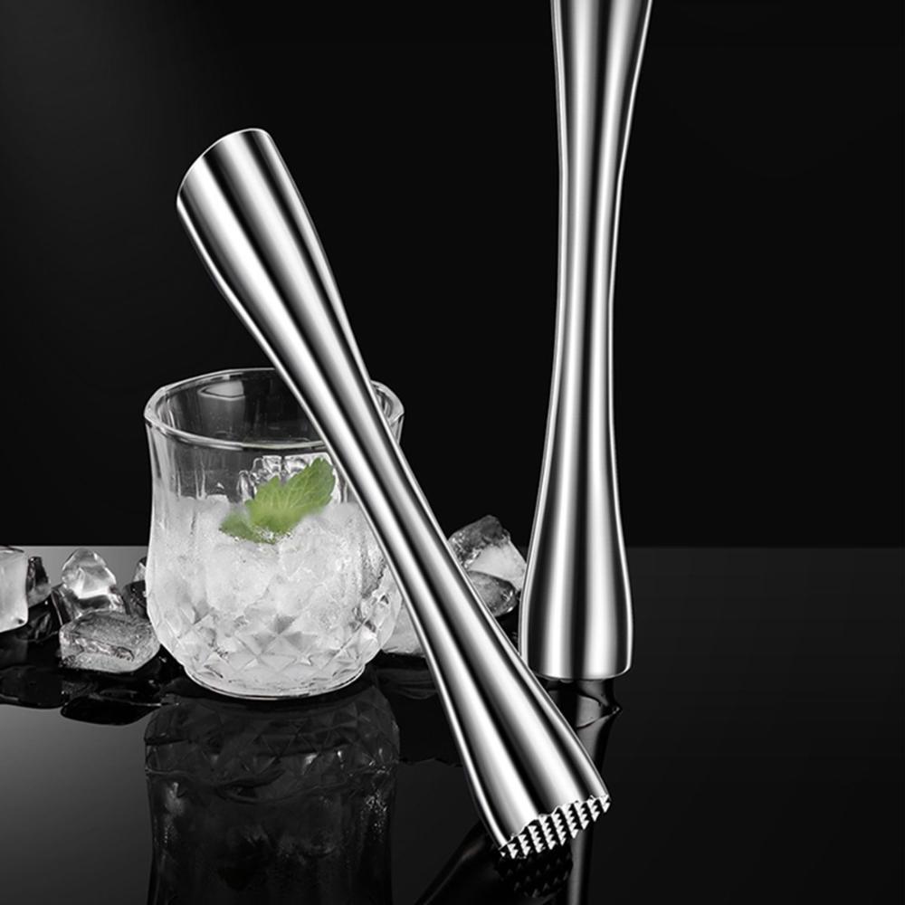 Bartender Rod Hammer Masher Old Fashioned Ice Crusher Mojito Muddler Stirrer Tool Cocktail Mixer