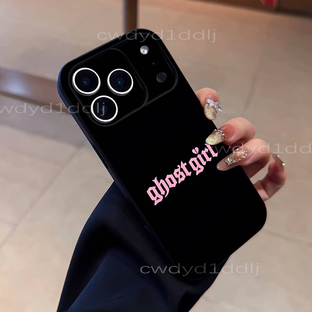 L-Lil Peep Hellboy Love Rapper For iPhone 17,16,15,11,12,14,13 Pro Max Mini XS,XR,7 Plus 16E Air Soft Black Dustproof Phone Case