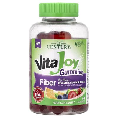 Vitajoy® Gummies, Fiber, Fruit, 90 Gummies
