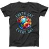 Damen Tag der Erde Jeden Tag Planet Jubiläum T-Shirt NVY Herren Damen Langarm Hoodie, Sweatshirt