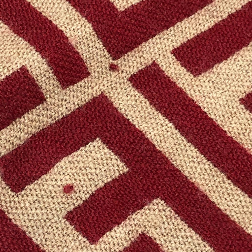 FENDI Zucca pattern Gear Reversible Stole/Shawl Scarf