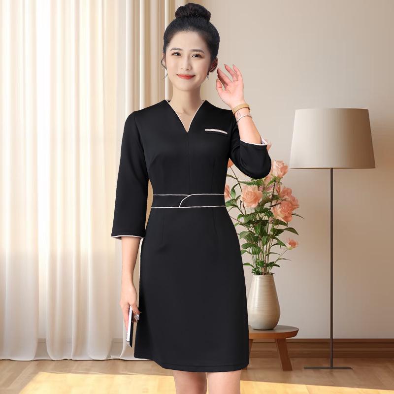 Women's Summer Professional Beautician Attire for Salon & Medical Aesthetics