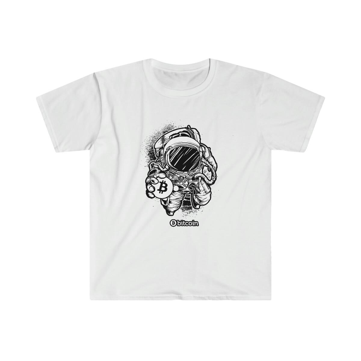Bitcoin Astronaut T-Shirt S разноцветный