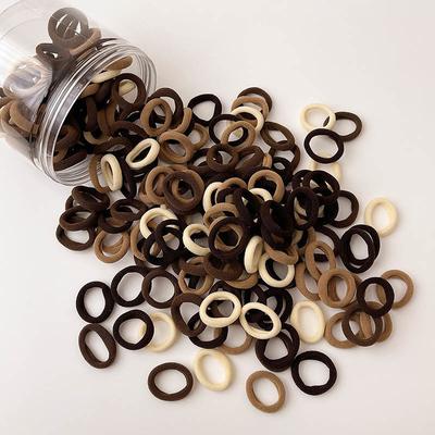 Children's Hair Thumb Hair Ring Baby Does Not Harm Hair Rubber Tendon Basic Small Towel Ring Color Head Rope