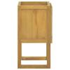 Bathroom Cabinet 41 X 40 X 75 Cm Solid Teak Wood