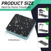 Uphill Training Treadmill Incline Riser Blocks Foam Base Shock Absorption Noise Reduction Mats High-Density Rubber Top