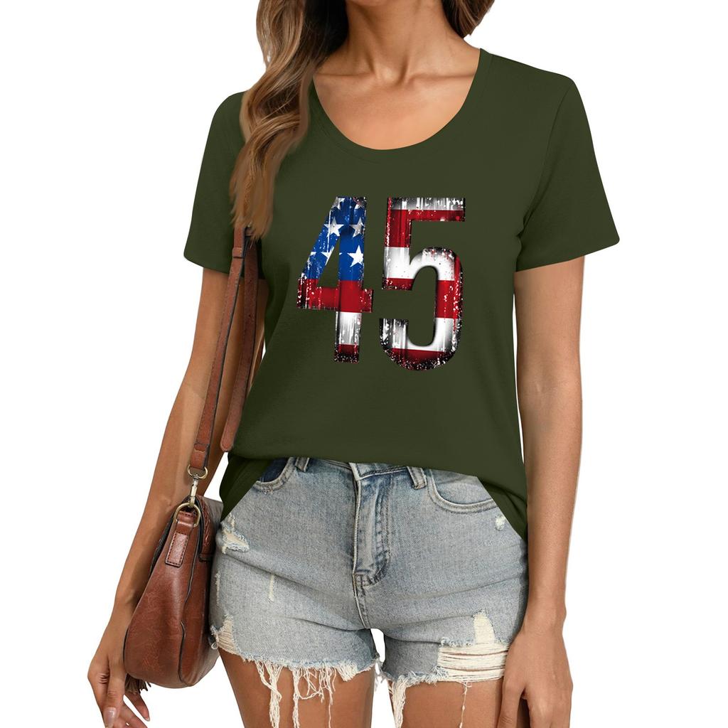 T Shirts Short Sleeve Tees For Women Fashion Tops Lightweight Soft Casual Summer Outfits Clothes