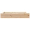 Vidaxl Szuflady Pod Łóżko, Z Kółkami, 2 Szt., 90X55X16 Cm, Sosna