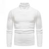 Maglione da Uomo Autunno Inverno Dolcevita Maglione Lavorato a Maglia Colore Unico Taglia Grande Maglione Vestibilità Slim Maglione da Uomo Maglia da Sotto