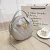 Fashion portable one-shoulder crossbody embroidered bag, a versatile women's bag