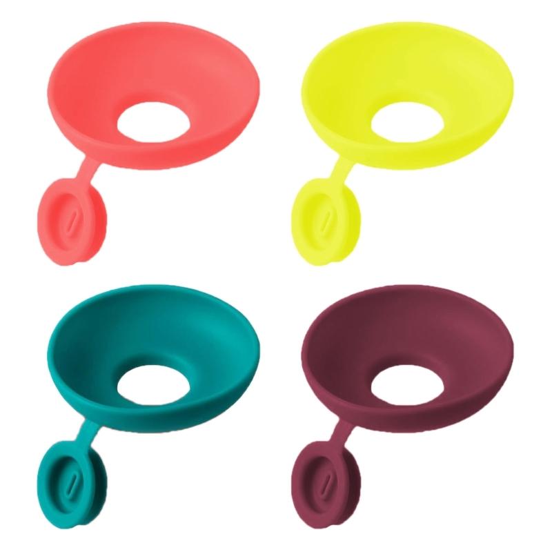 

Pack of 4 Food-grade Silicone Ice Cream Holder Stand Drip Proof Children Popsicles Rack Leak-Proof Cone Support 1