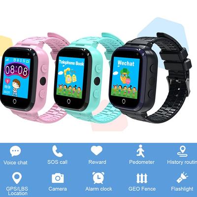Çocuklar akıllı saat GPS takip cihazı SOS monitör pozisyonu telefon izle IOS Android için çocuk izle erkek kız hediye.