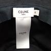 CELINE  2AU5B968P.38UB chapéu preto masculino