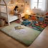 Floor Mat Soft Flannel Rug Non-Slip Absorbent Mat for Bathroom Bedroom Home Decor Adrianne Lenker