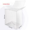 Clear Rectangular PVC Display Box 4 Inch Waterproof Plastic Container for Figurine Small Craft Gift Packaging