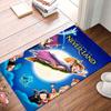 JIT 1 pz Tappeto Aree Tematico Peter Pan di Notte – Morbido Poliestere, Lavabile in Lavatrice Tappeto Rettangolare per Camere da Letto, Ingresso, Ufficio – Grande Tappetino per Pavimenti per