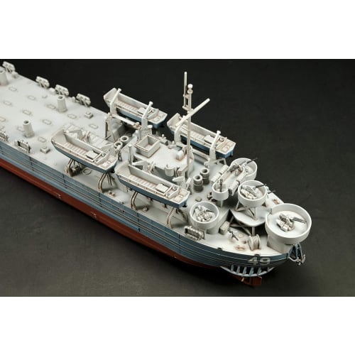 AFV Club 1/350 WWII US Navy LST-1 Tank Landing Ship Plastic Model Kit SE73515