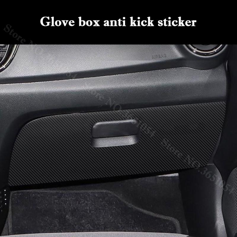 For Kia Pegas 2017-2026 Car Door Anti Kick Pad Glove Box Protection Stickers Mats Scratch Resistant Film Interior Accessories
