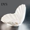 Ohrring-Aufbewahrungsschale Weiße Muschel Schmuckschale, 3D-gedruckter Halter, Dekorativer Ringhalter Schale Schlüssel für Ringe Ohrringe Halsketten Entgratungsfreier Organizer