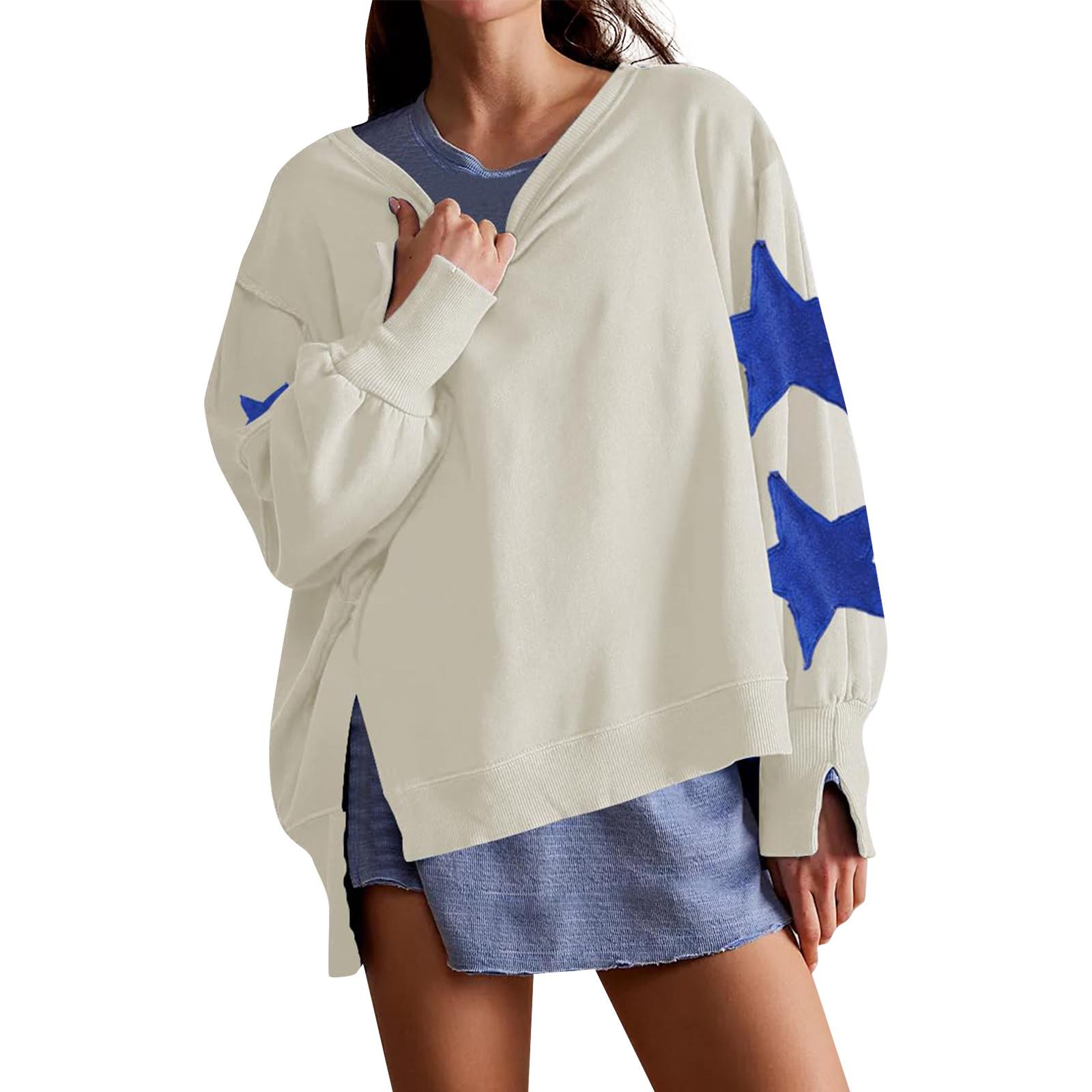 

Женский свитер в полоску осень-зима с длинным рукавом и открытыми плечами, свободный трикотажный пуловер XL белый