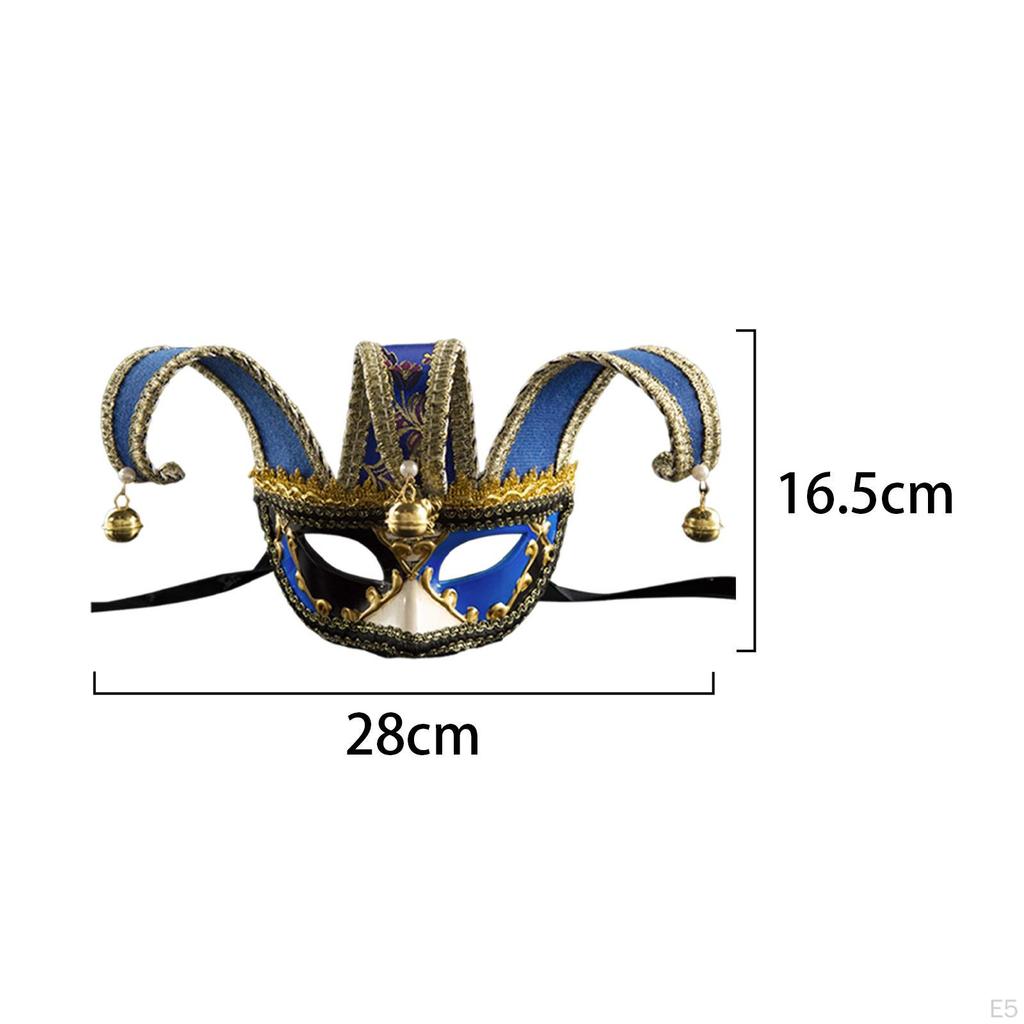 Half Costume Cosplay Masquerade for , Halloween, Party, Festival, Carnival Accessory