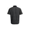Under Armour Iso-Chill Printed Golf Polo Shirt Men Tops Black 1370090-002