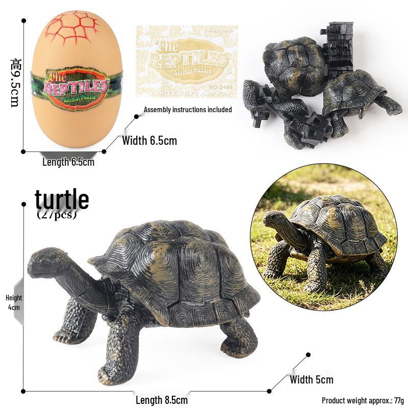 4D Insect Model Toy Set: Ladybug, Stag Beetle, Centipede, Ant, Fly, Mantis