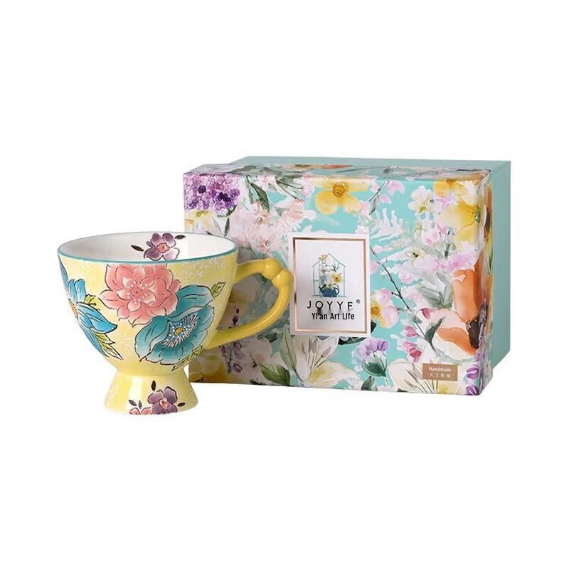 JOYYE Hand-Painted Ceramic Mug
