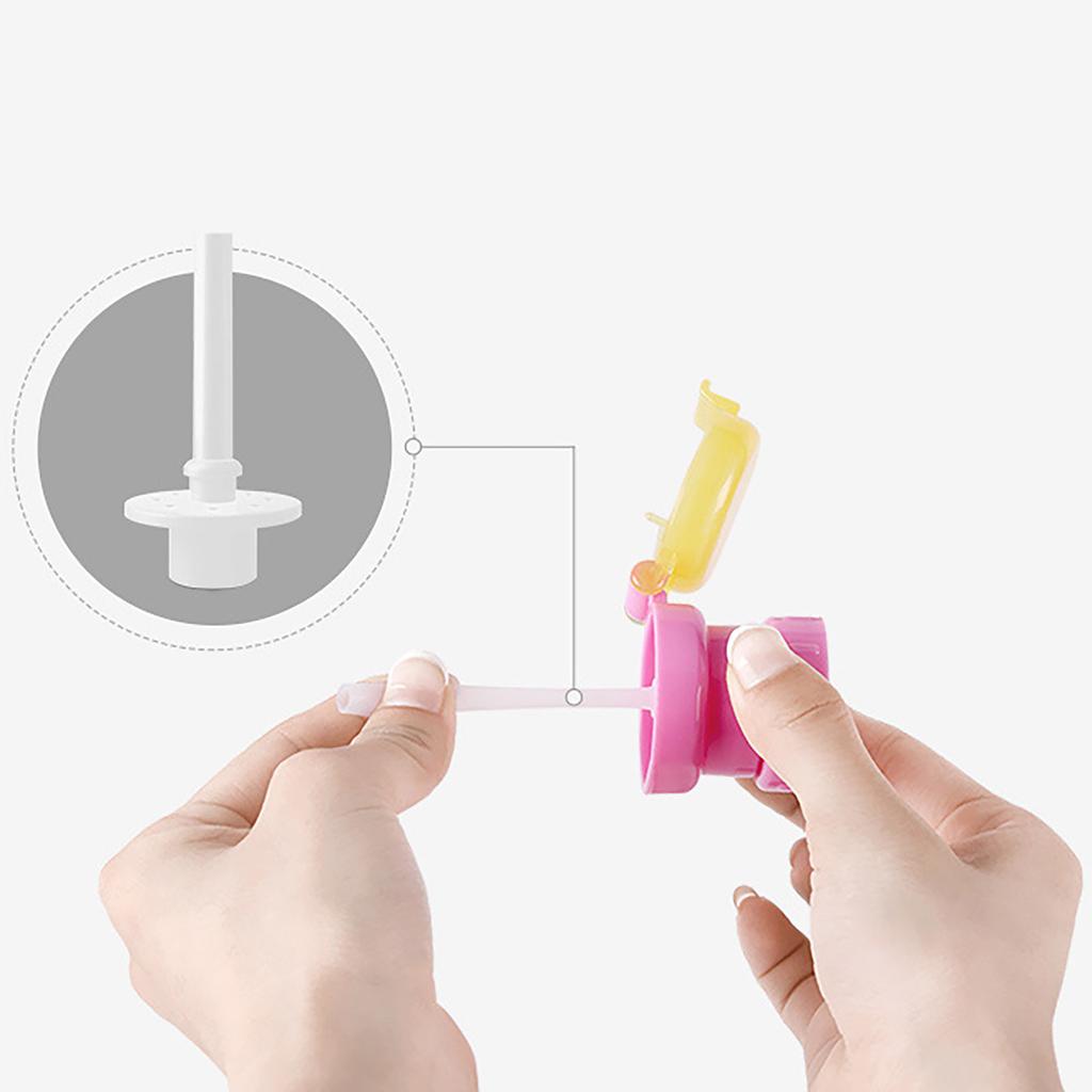 Dětská slaměná čepice, dětský lahvový nápoj, přepad a škrtící brčko s adaptérem