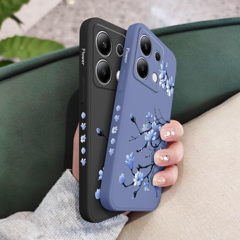 Blooming Orchid Phone Case For Xiaomi Redmi Note 15 Pro Plus 4G 5G Silicone Cover