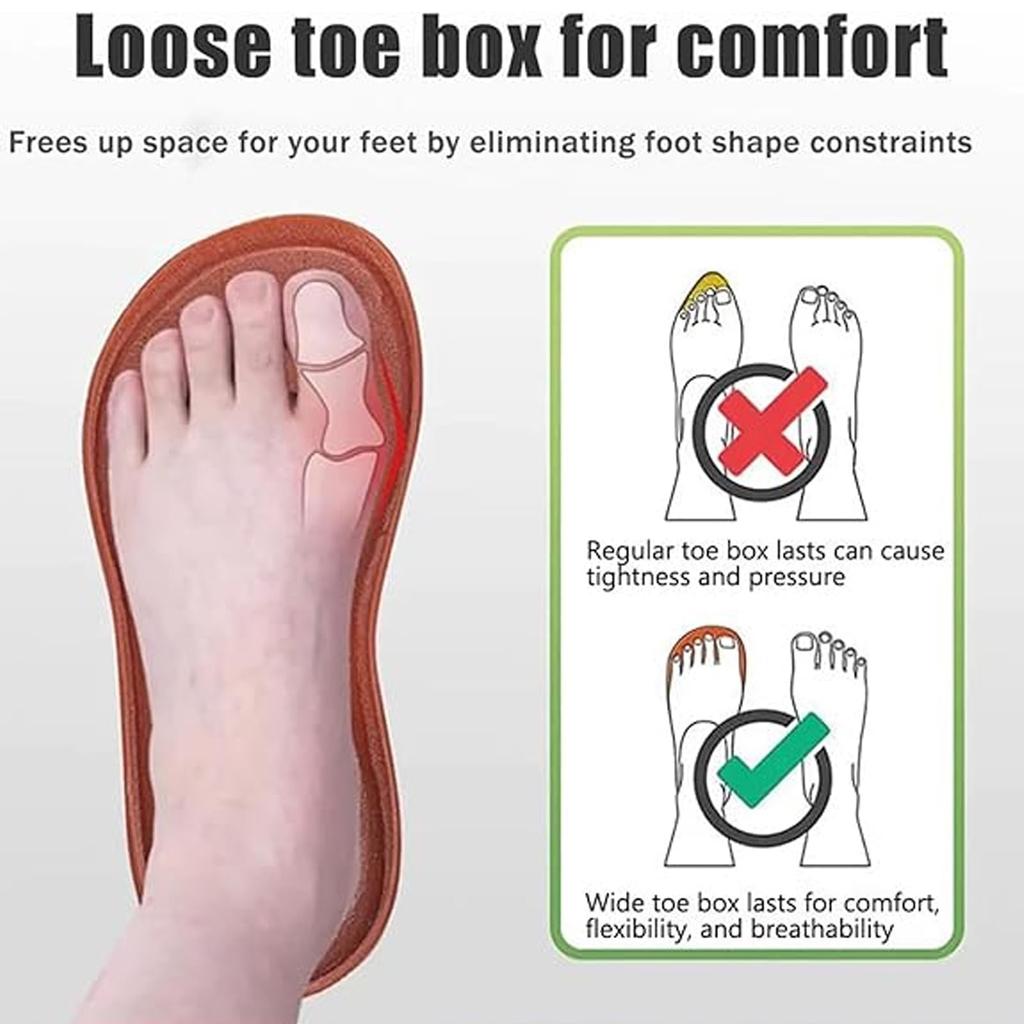 Men's Breathable Outdoor Walking Camp Shoes, Casual Sports Comfort, Ultra-light Mesh Wide-toe Shoes