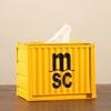 Iron Art Tissue Box - Decorative Paper Dispenser for Living Room, Dining Room, or Bar