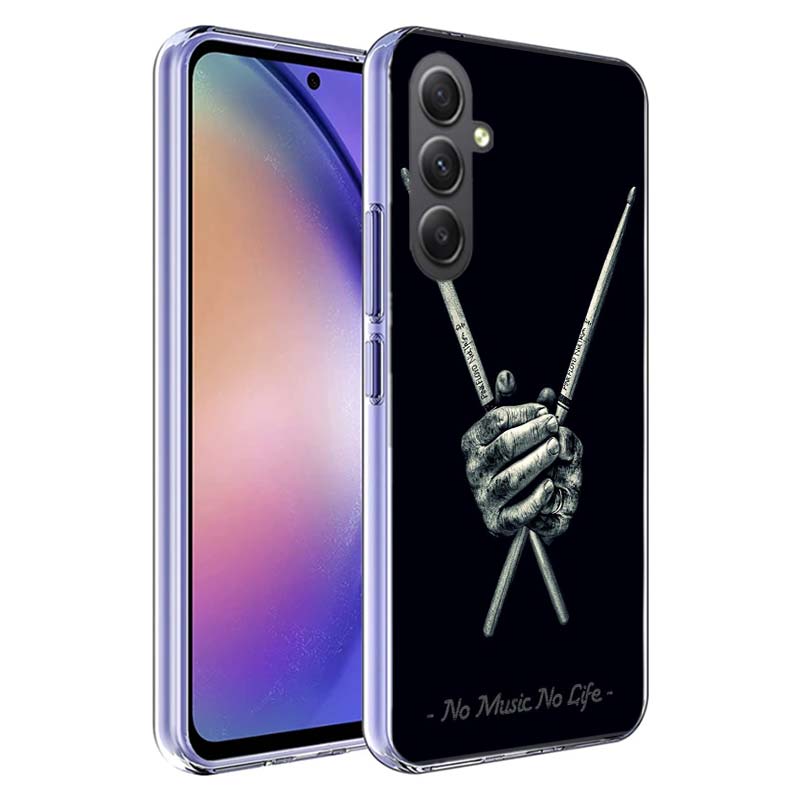 Drum Drummer Music Dj Phone Case for Samsung A17 A37 A57 A07 A16 A26 A36 A56 A06 A02S A12 A22 A32 A52S A04S A14 A24 A34 A54 A03