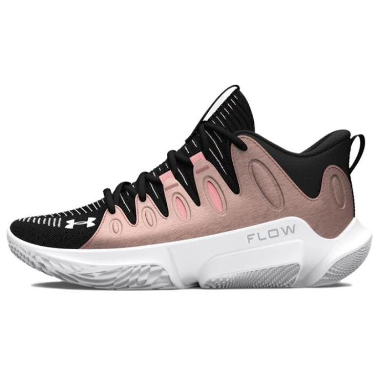 Under Armour Flow Breakthru 4 Амортизация Устойчивая к истиранию Амортизация, Износостойкие Баскетбольные кроссовки средней высоты Женские 3026641-003 40.5