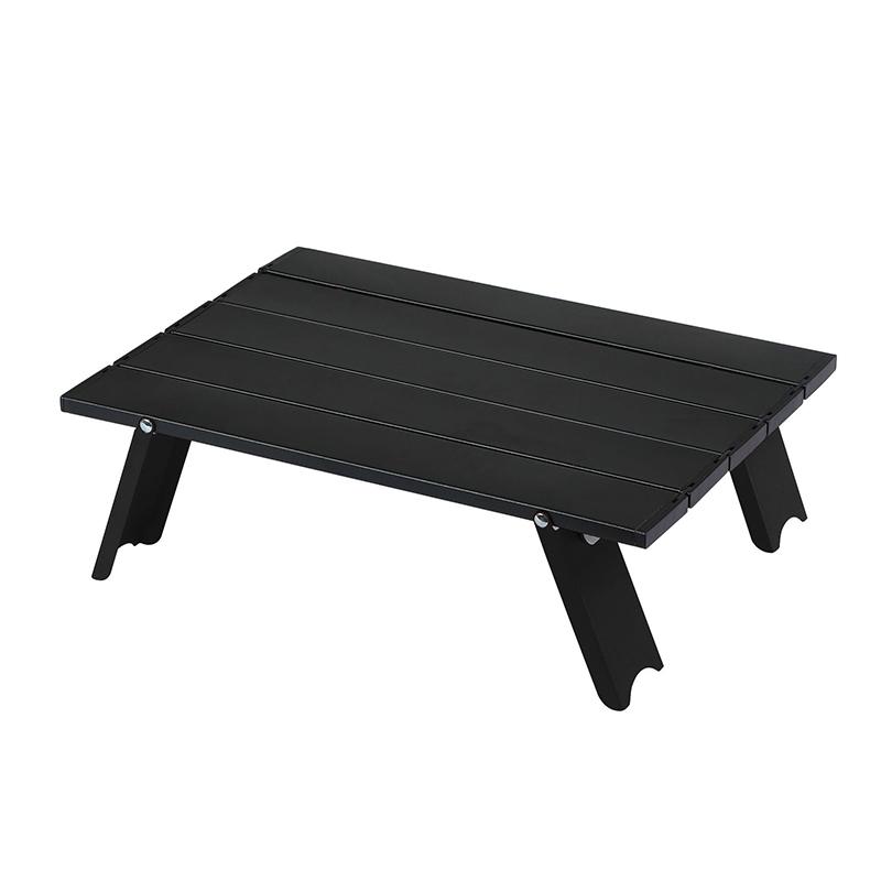 Camping Mini Foldable Table Ultralight Aluminum Alloy Outdoor Table for Travel Picnic Barbecue Folding Computer Bed Desk