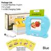 Talking Flash Cards for Kids Early Learning Educational Toy with Audio Sounds Montessori Language Development Toddler Flashcards