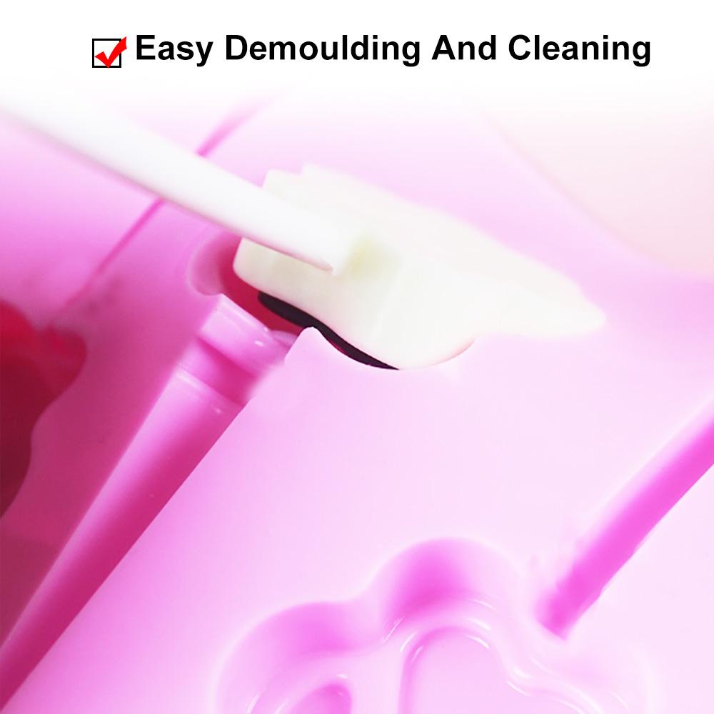 1Pcs 12 Lattice Silicone Lollipop Mold Household Diy Chocolate Candy Baking Tool Cake Dessert Decoration Cheese Stick Soft