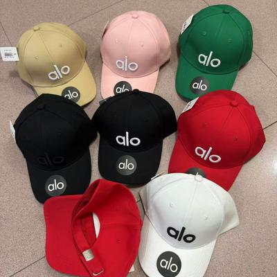 New Baseball Cap High Top Embroidery Women'S Sports Style Hat American Embroidery Trend Cap Alo Casual Fashion Versatile
