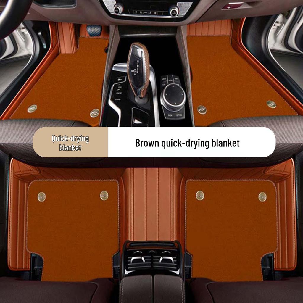 Premium Leather Floor Mats for Jaguar XFL/XEL/F-PACE - Car Interior Upgrade