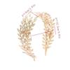 Fashion Bride Party Zinc Zinc Alloy Cat Ear Leaf Girl Butterfly Tiara Hair Hoop Headband Hairband