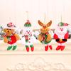 Christmas Fabric Pendant Christmas Doll Pendant Christmas Tree Pendant Ornament Small Gift Pendant