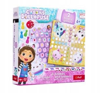 Spiel 2in1 Chinese Snakes and Ladders Gabby'S 02590