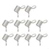 10 Pcs Handy Bead Stopper Bead Wire Ends Fasteners Set for Jewelry Making Creative Bead Line End to Prevent Beads from Falling