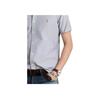 Polo Ralph Lauren Printed Single-Breasted Collar Pocket Short Sleeve Shirt Men Shirts Blue 710745385-003
