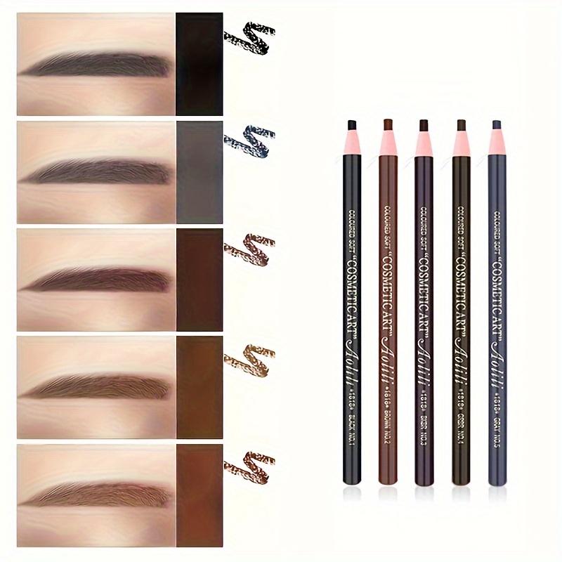 

Водостойкий карандаш для бровей Stay Wire, не размазывающийся деревянный ультратонкий профессиональный карандаш для бровей