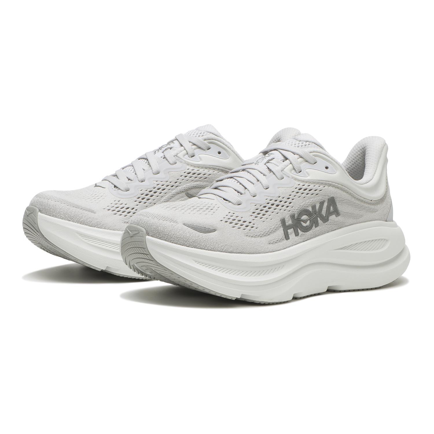 1162012-SDSTS HOKA BONDI 9 STARDUST SILVER (Women s) 7W