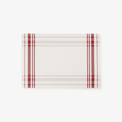 Afternoon Tea LIVING Placemat VV88 Checkered Table Mat, Red