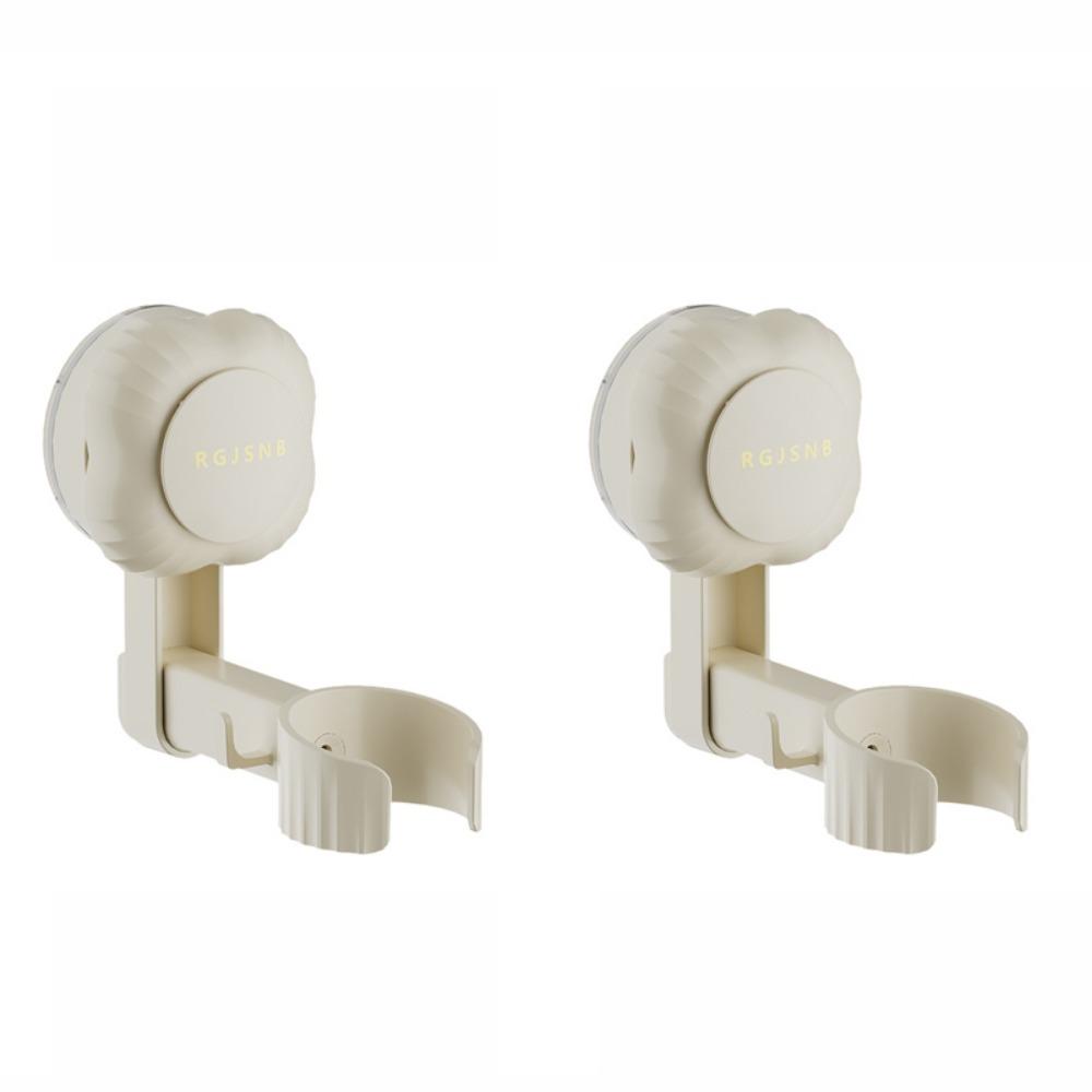2Pcs Plastic Hair Blow Dryer Rack Wall-Monteud Blow Dryer Storage Rack  for Home