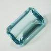 Natural  Aquamarine Certified Emerald Shape Blue 8.05 ct Loose Gemstones AU-120
