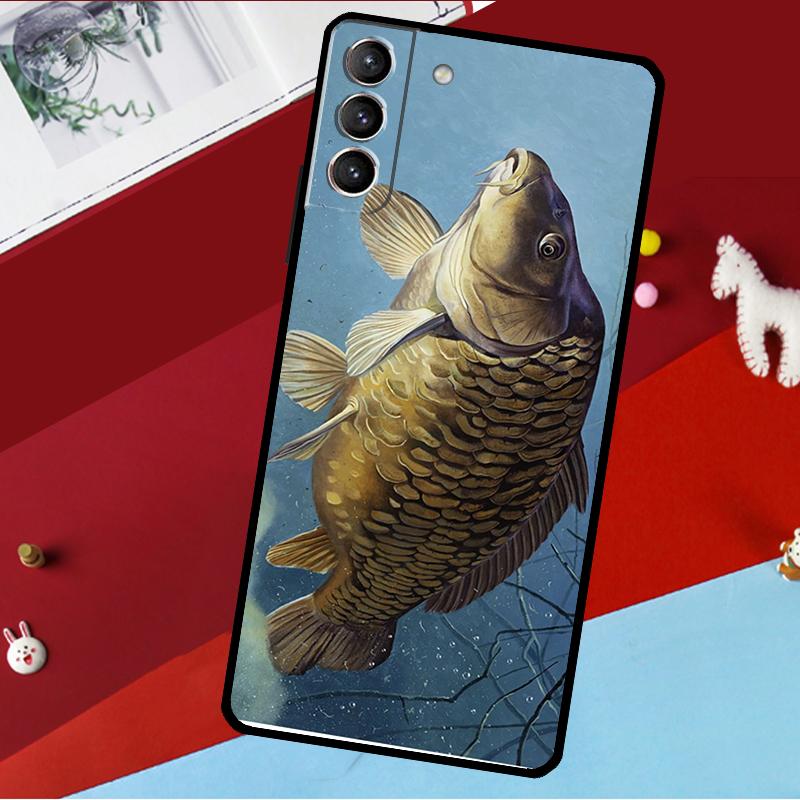 Chub Carp Fish Funda For Samsung Galaxy S26 S25 S23 S22 S20 S24 Ultra S9 S10 Plus S21 FE S25 FE Phone Case